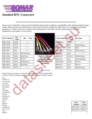 SBC1505A datasheet  